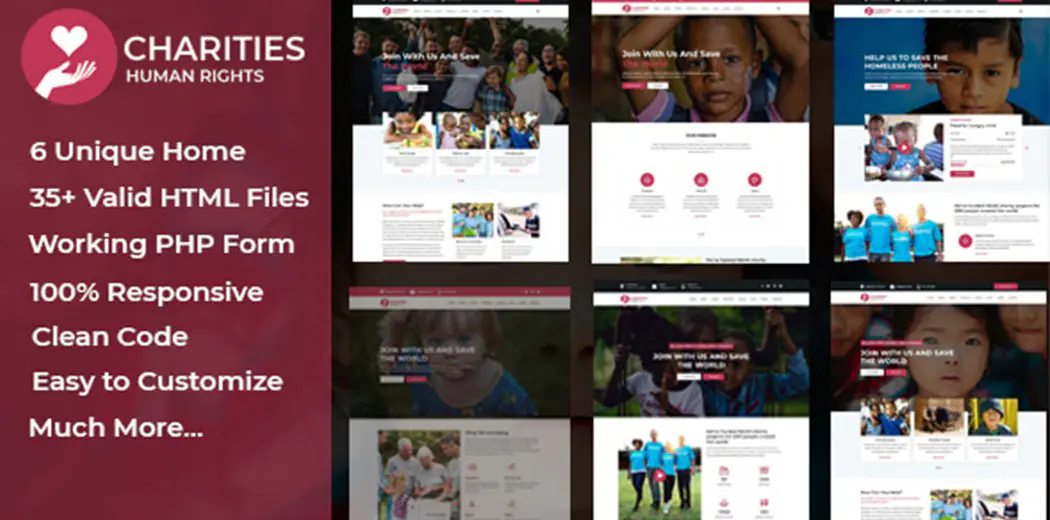 Charities - Charity & Nonprofit Template