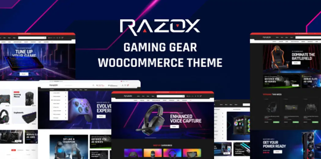 Razox - Gaming Gear WooCommerce Theme